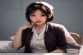 女同电影卡罗尔剧照，1950年代复古风格，两位女性主角在百货公司相遇的经典场景